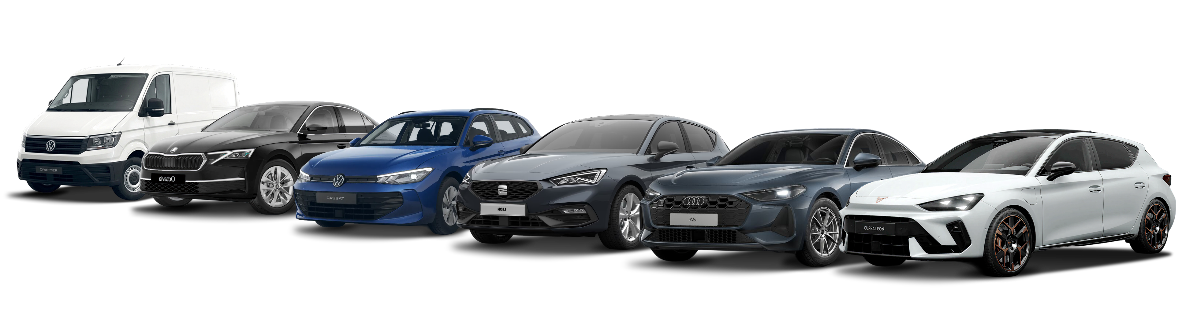 samochody marek volkswagen skoda seat audi